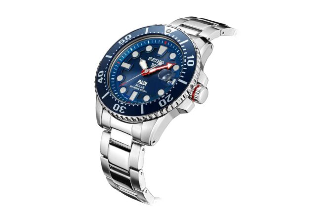 200m Casual Blue PADI Crossover Warrior Solar Energy Watch