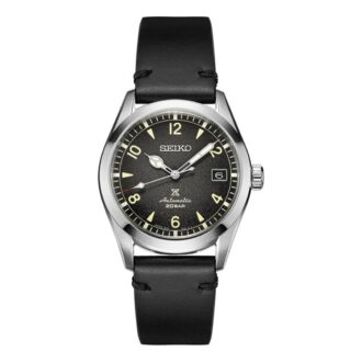 Αναλογικό ρολόι Seiko Prospex Alpinist «Μαύρο-Ασημί»