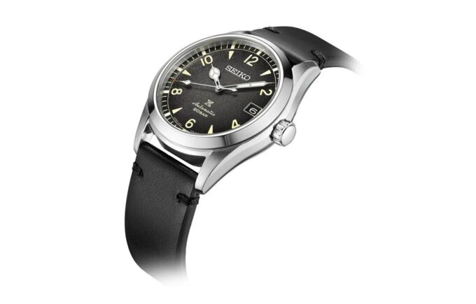 Αναλογικό ρολόι Seiko Prospex Alpinist «Μαύρο-Ασημί»