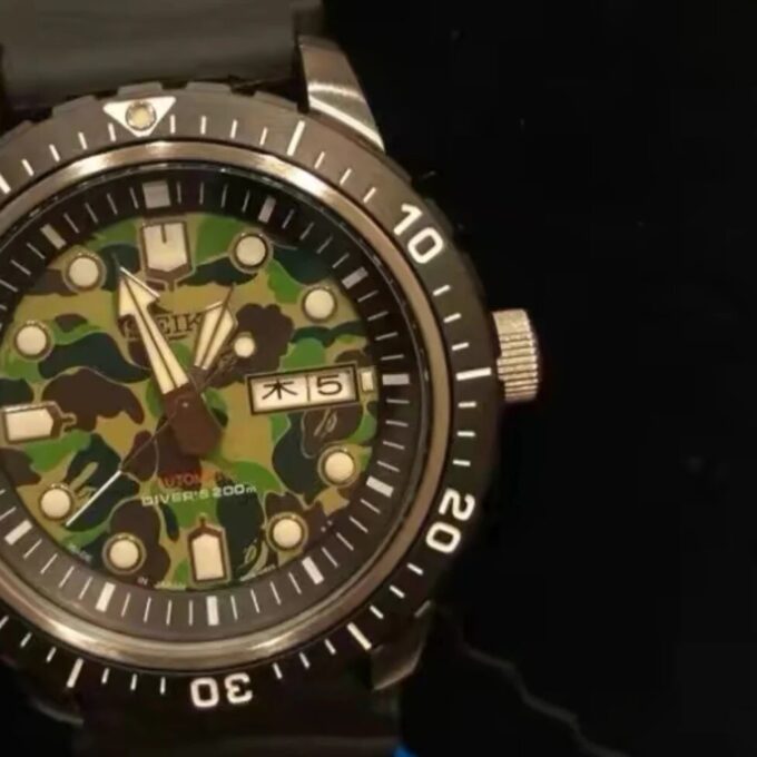 BAPE X Seiko ΜΗΧΑΝΙΚΟ ΡΟΛΟΙ ΚΑΤΑΔΥΤΩΝ Crossover