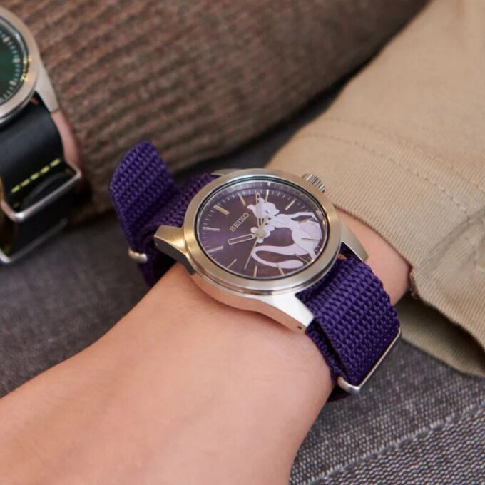 Pokmon Pikachu Crossover Limited Watch Μαύρο Μωβ