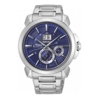 Premier Series Casual Business Αδιάβροχο Ρολόι Quartz Μπλε Καντράν Ατσάλινο Βραχιόλι
