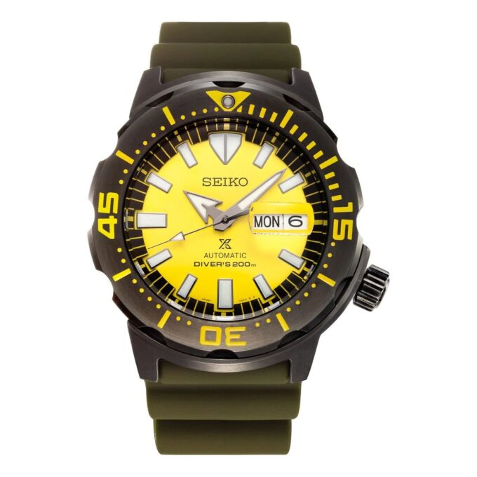 Prospex Casual Yellow Monster Monster 200m Μηχανικό Ρολόι