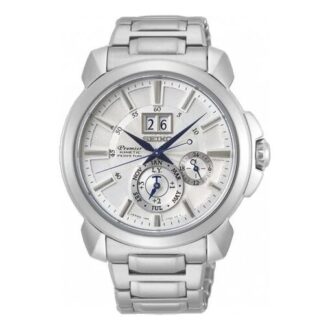 Ρολόι Premier Series Casual Business Waterproof Quartz με λευκό καντράν και ατσάλινο λουράκι