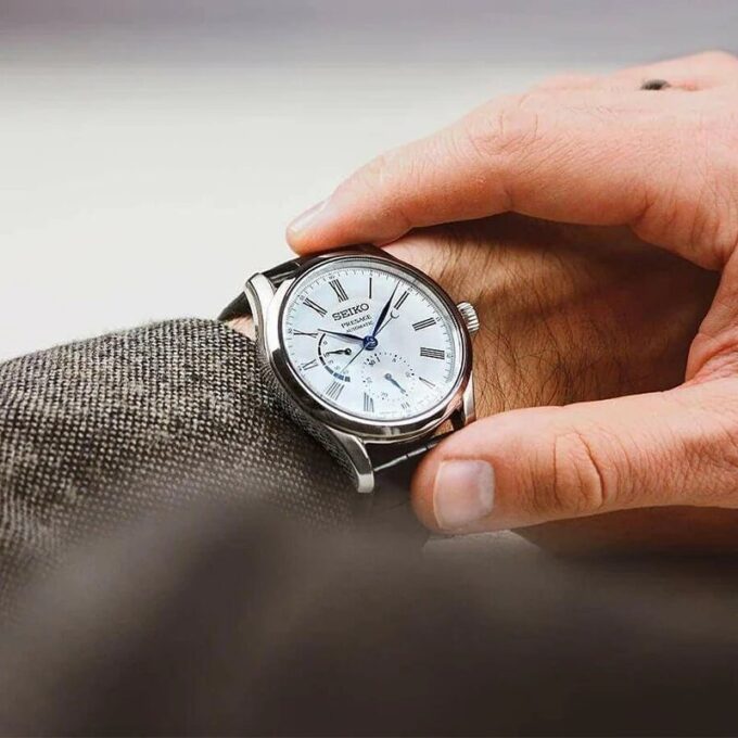 Ρολόι Presage Series Enamel Αυτόματο Μηχανικό Casual Business