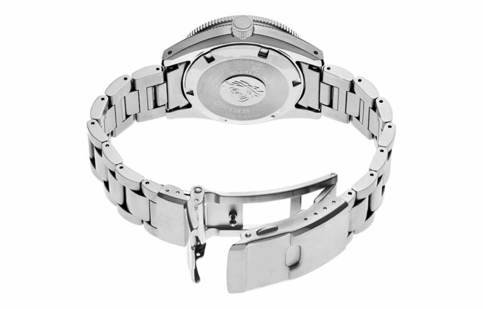 Ρολόι Prospex Series 140th Anniversary Limited Edition με μηχανικό μηχανισμό, λευκό καντράν και μπλε ατσάλινη λουρίδα