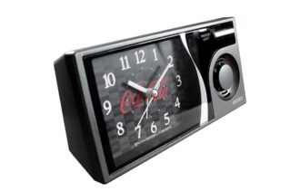 Seiko x Coca Cola Ξυπνητήρι με σίγαση μουσικής Μαύρο/Γκρι