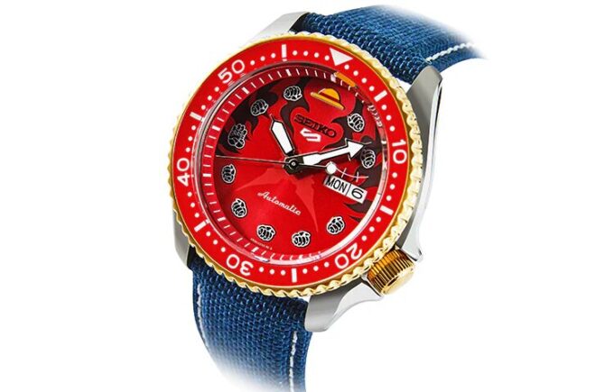 SEIKO X ONE PIECE 5 Sports ρολόι “Monkey D. Luffy Regular Box”
