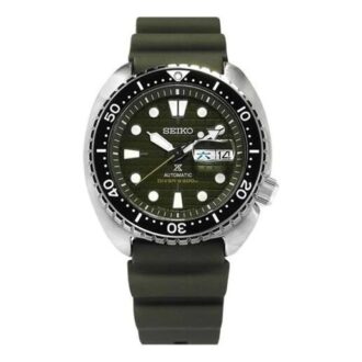 Σειρά PROSPEX Seiko Prospex Turtle 4R36 Ρολόι χειρός 45 mm Πράσινο