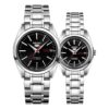 Unisex Mechanical Μαύρο/Ασημί SNKL45J1+SYMK17J1