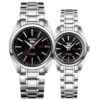 Unisex Mechanical Μαύρο/Ασημί SNKL45J1+SYMK17J1