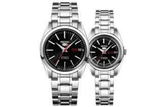 Unisex Mechanical Μαύρο/Ασημί SNKL45J1+SYMK17J1