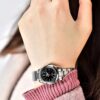 Unisex Mechanical Μαύρο/Ασημί SNKL45J1+SYMK17J1