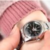 Unisex Mechanical Μαύρο/Ασημί SNKL45J1+SYMK17J1